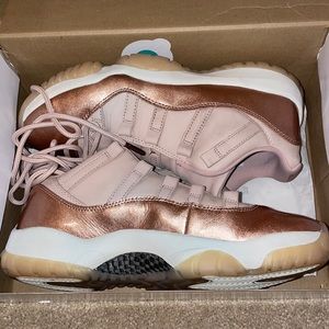 Rose Gold Jordan 11